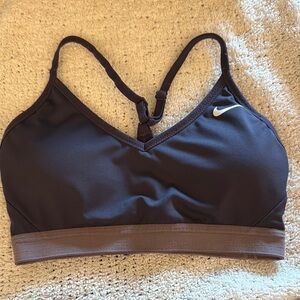 Nike purple sports bra